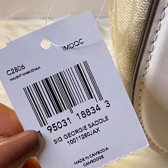 C2806 - Coach Georgie Saddle Bag - Picture 8 of 16